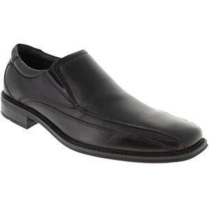 Mens Dockers Franchise Black Leather Loafer